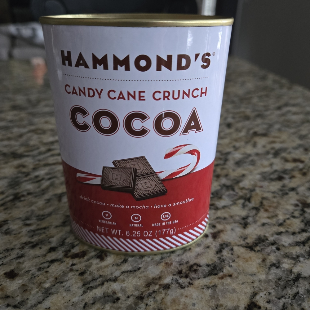 Hammond's Candy Cane Crunch Cocoa TIN ONLY